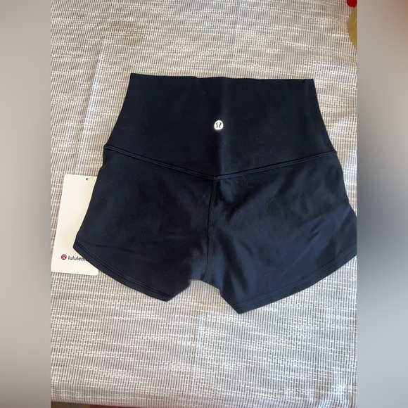 lululemon athletica Pants - Lululemon Align High-Rise 2” Shorts – Black – Size 4 – Nulu Fabric NWT